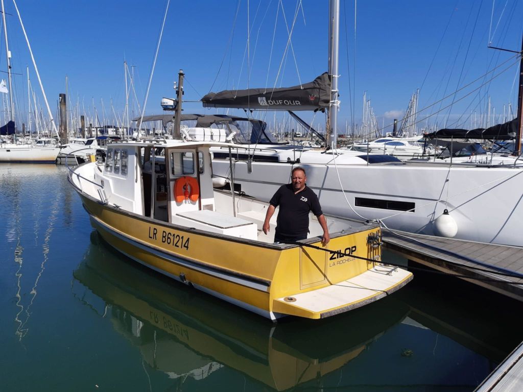 Le timonier Lalule à quai au port de La Rochelle